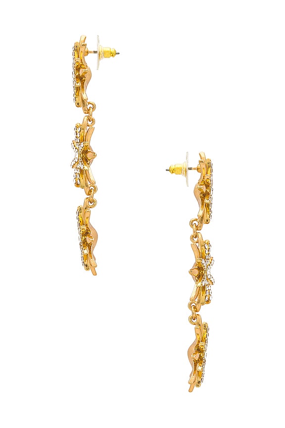 view 2 of 2 Saskia Earrings in Gold