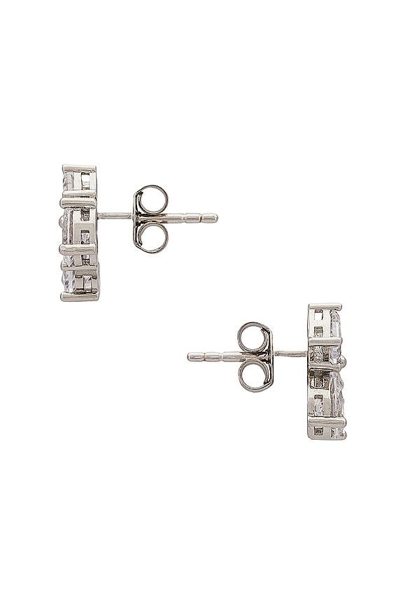 view 2 of 2 Pierre Stud in Silver