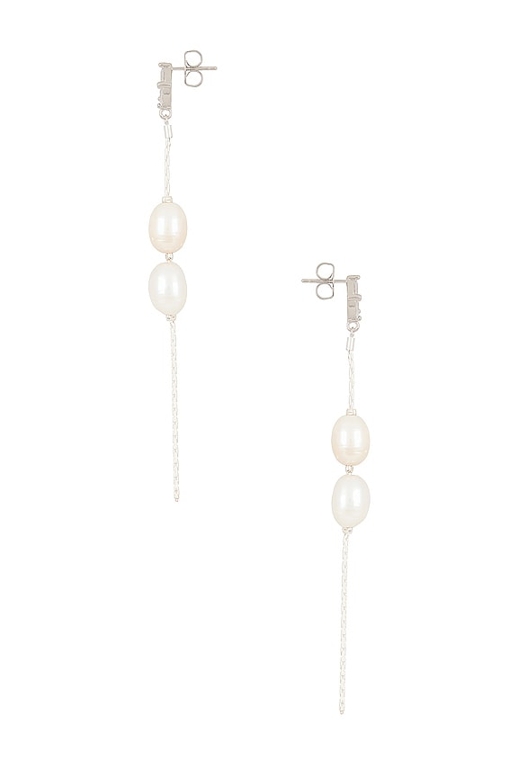 view 2 of 2 Bakari Earring in Pearl