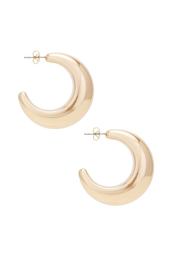 view 2 of 3 PENDIENTE TSUKI in Gold