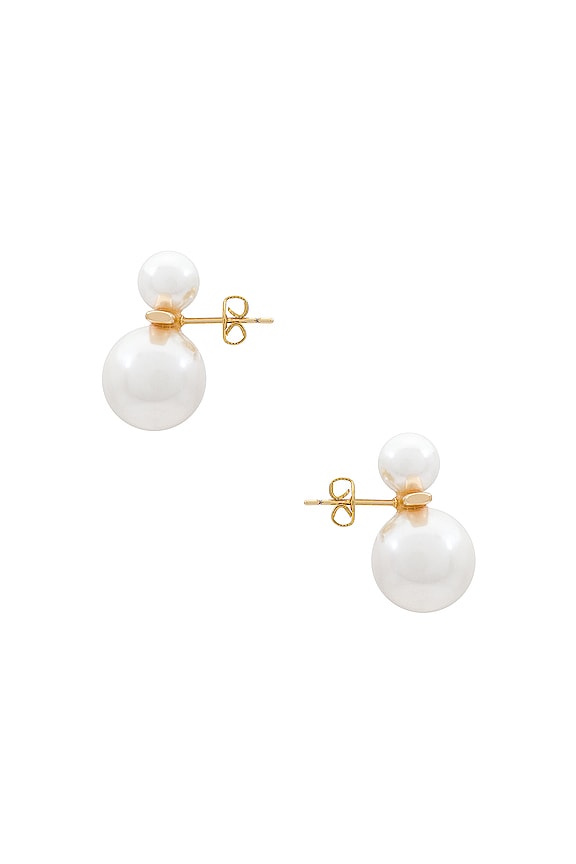 view 2 of 2 Sydney Earrings in Gold