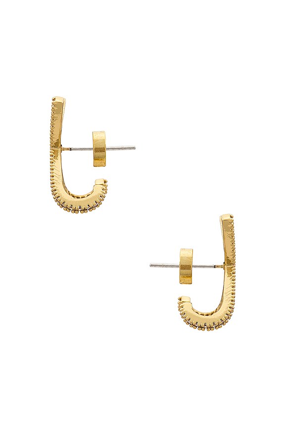 view 2 of 2 Kris Kros Pave Earrings in Gold