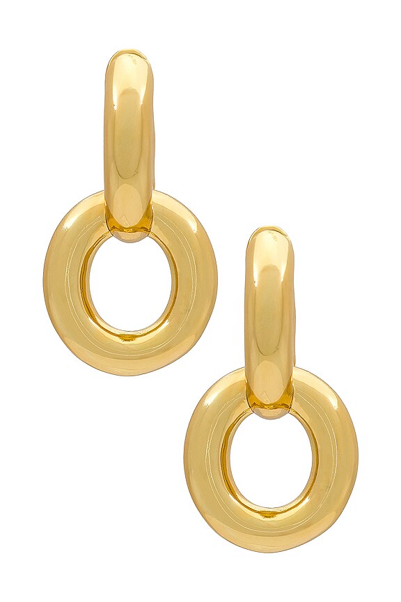 view 2 of 3 Axel Hoop in Gold