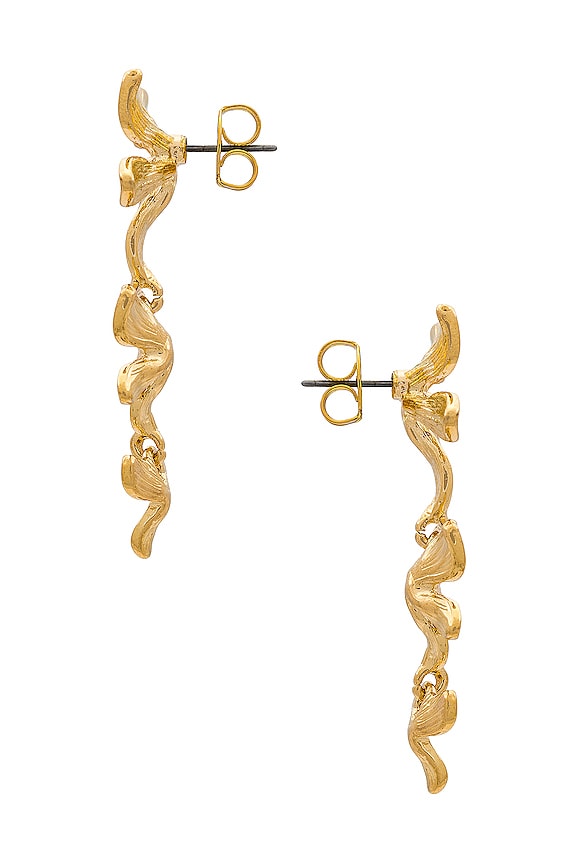 view 2 of 2 PENDIENTE APANA in Gold