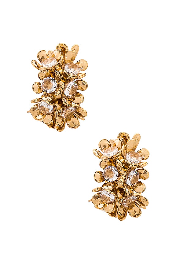 view 2 of 3 BOUCLES D'OREILLES SOLANA in Gold