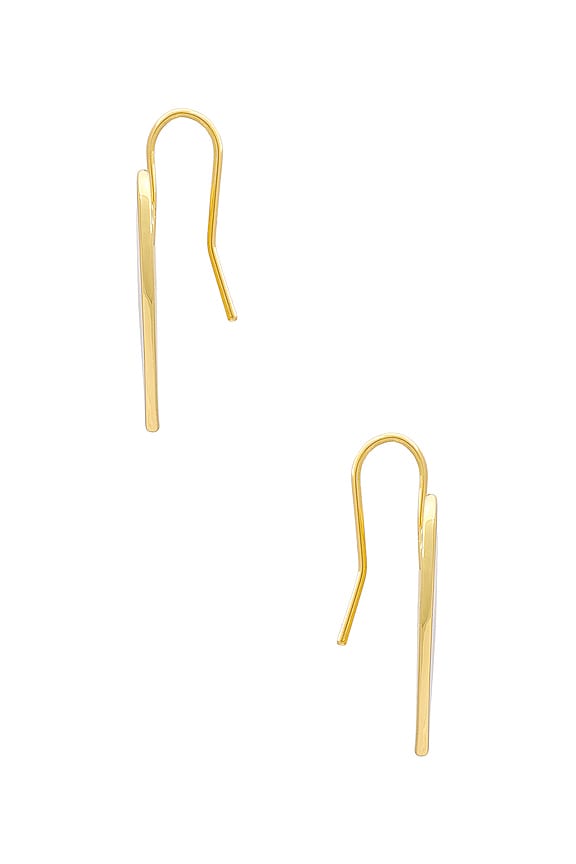 view 2 of 2 Golden Heart Drop Earring in Gold