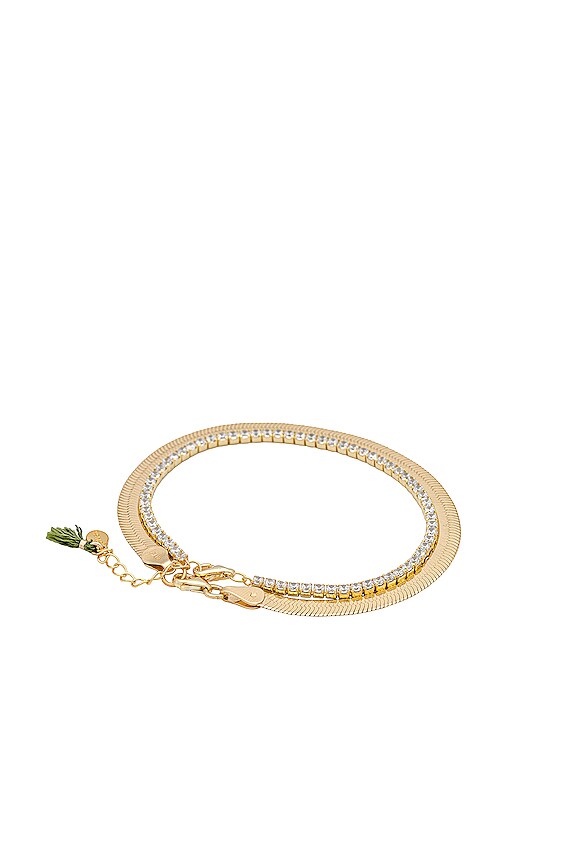 view 2 of 4 CONJUNTO DE PULSERAS VERSAILLES in Gold