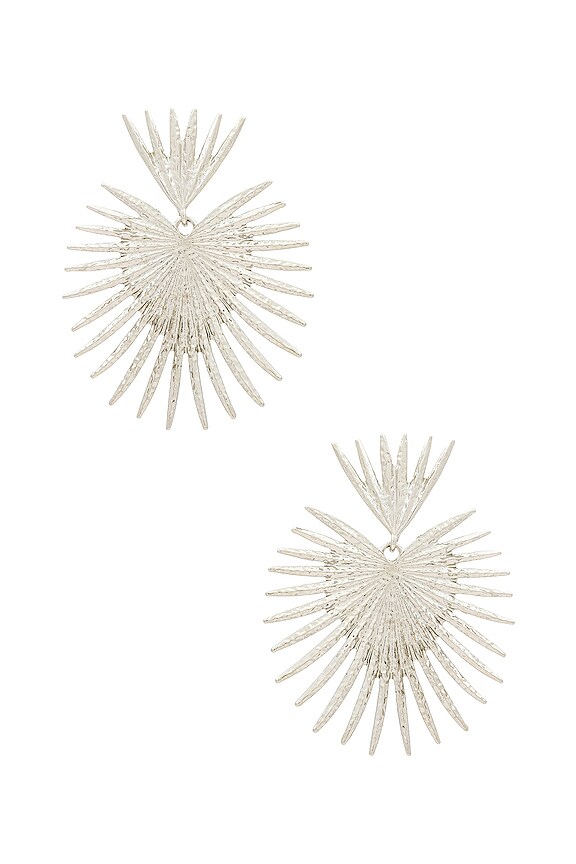 SHASHI Throne Earring in Silver | REVOLVE