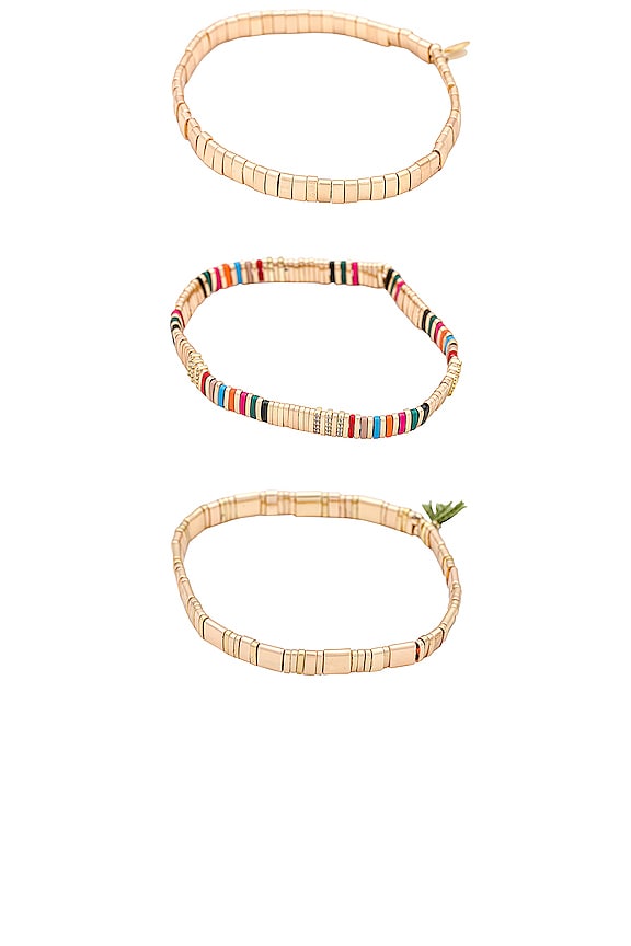 view 2 of 3 Tilu Bracelet Set in Gold