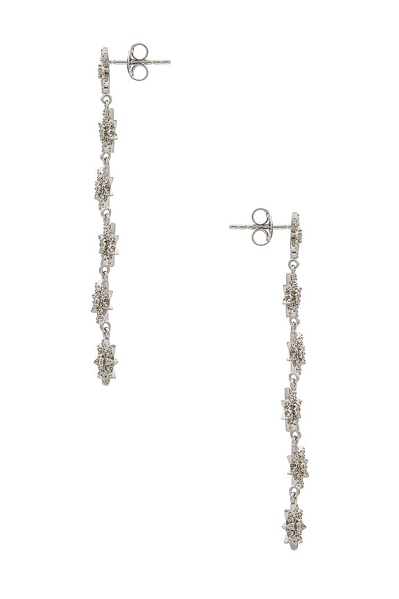 view 2 of 2 Drop Earrings in Silver