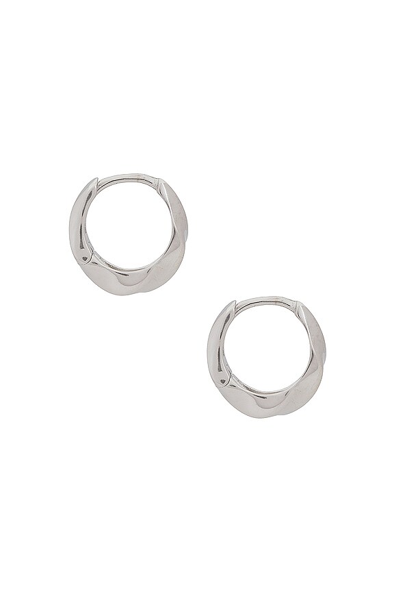 view 2 of 3 PENDIENTES DE ARO ANA in Silver