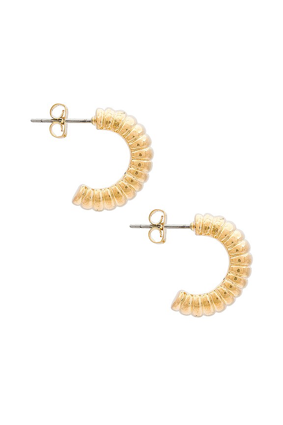 view 2 of 3 Julija Hoop in Gold