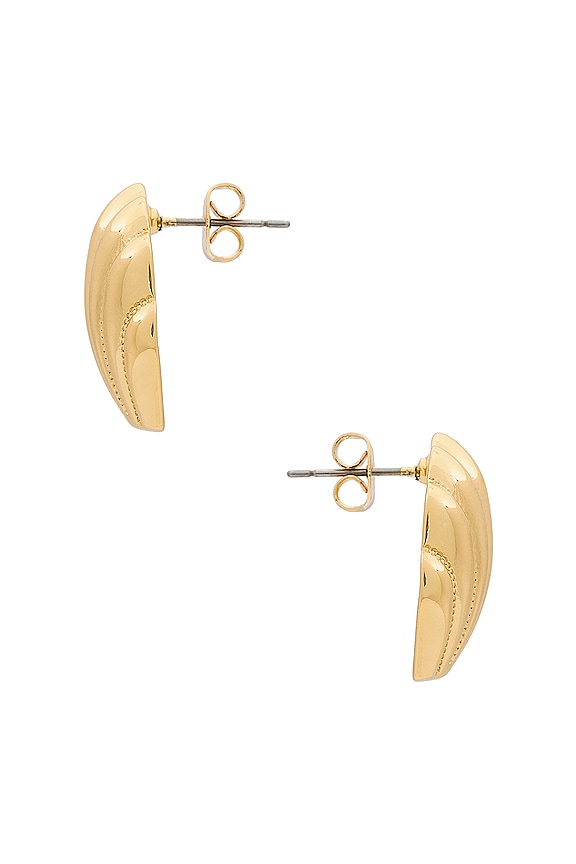 view 2 of 2 La Conchiglia Earring in Gold