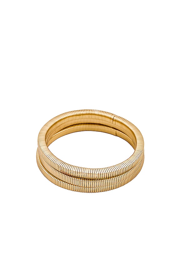 view 1 of 4 Cameron Stretch Bracelet in Gold