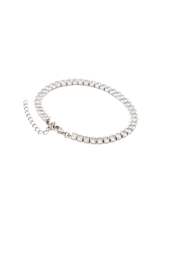 view 2 of 3 Thea Tennis Bracelet in Silver