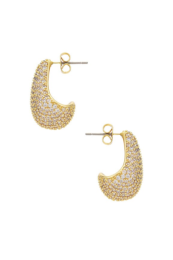 view 2 of 2 СЕРЬГИ ODYSSEY in Gold