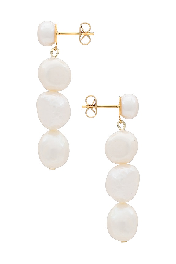view 2 of 2 Ciel Earring in Pearl