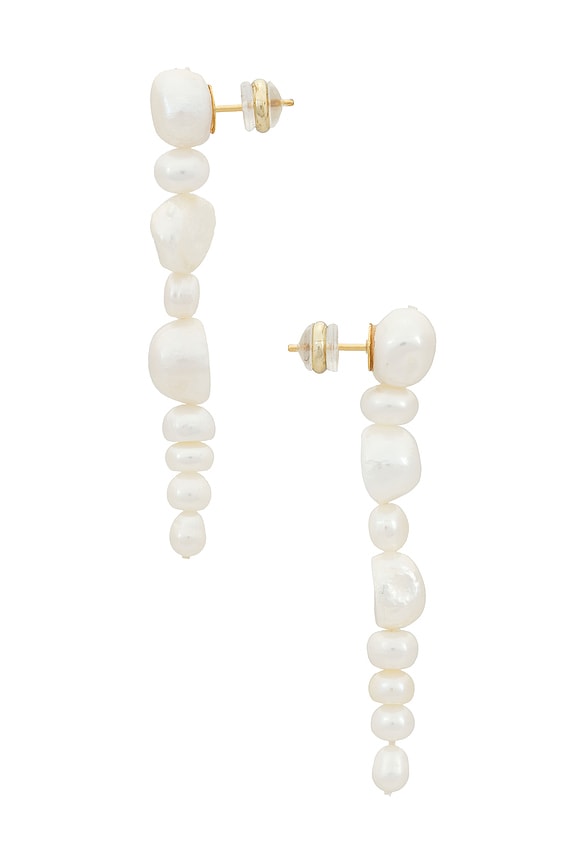 view 2 of 3 Pema Pearl Earring in Pearl