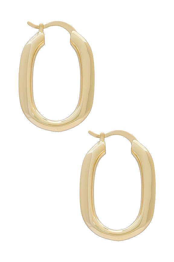 view 2 of 3 Alex Hoop Earring in Gold
