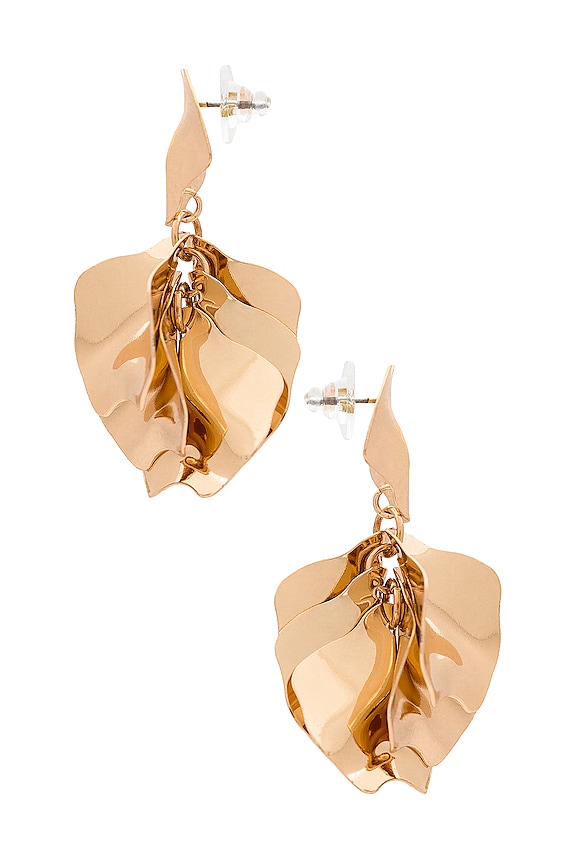 view 2 of 2 СЕРЬГИ RUELLIA in Gold