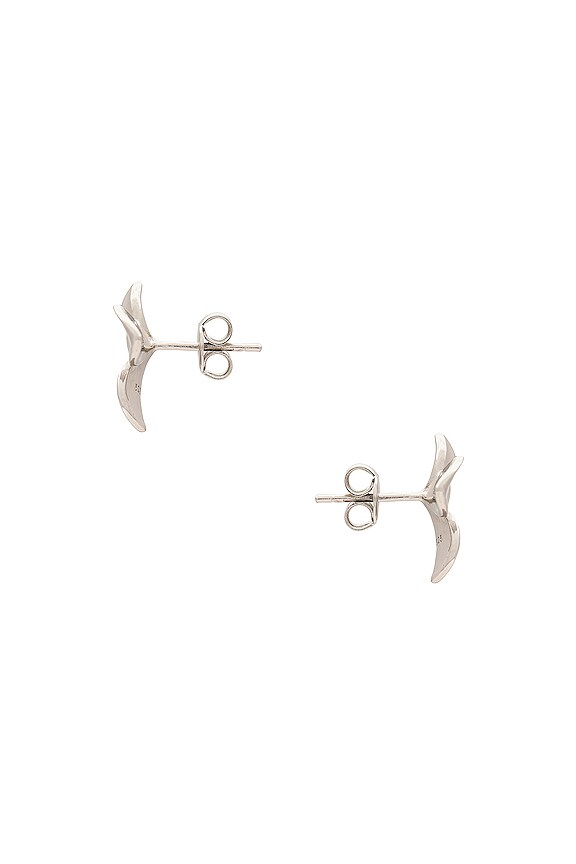 view 2 of 2 PENDIENTE REINE in Silver