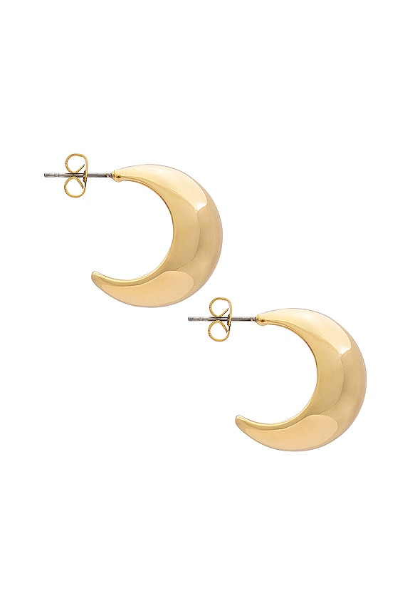 view 2 of 3 BOUCLES D'OREILLES MINI TSUKI in Gold