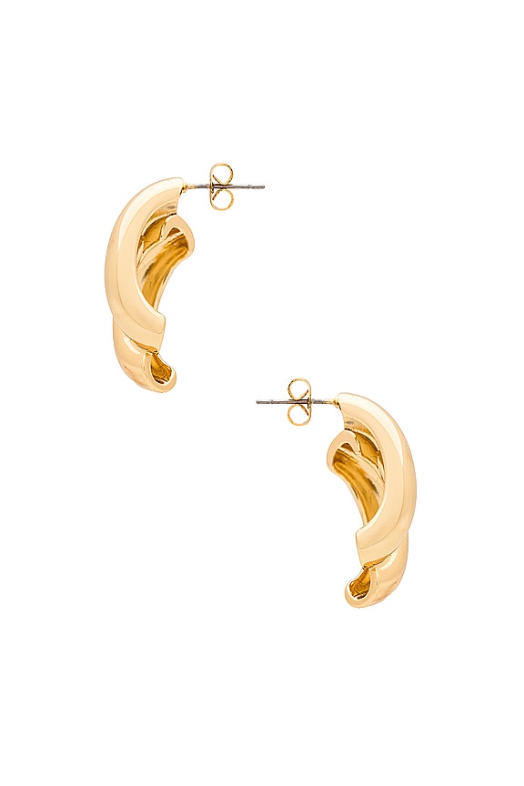 view 2 of 2 Athena Earring in Gold