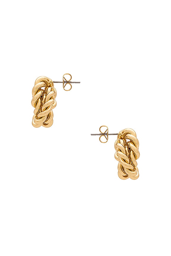 view 2 of 2 Wallace Stud Earring in Gold