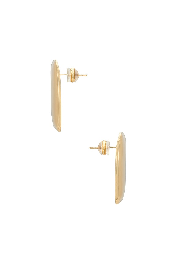 view 2 of 2 BOUCLES D'OREILLES ANNE in Gold