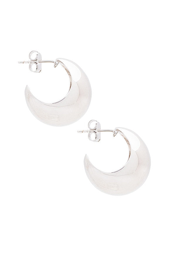 view 2 of 3 Gigi Hoop in Silver