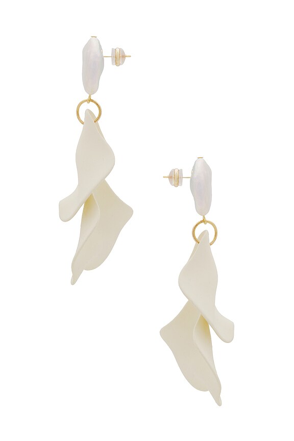 view 2 of 3 PENDIENTE LILIAN in White