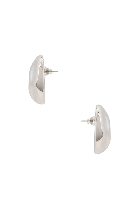 view 2 of 2 СЕРЬГИ-ГВОЗДИКИ ANTONI in Silver