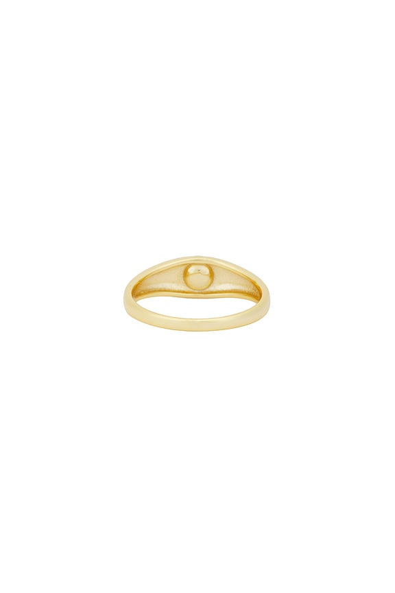 view 2 of 2 ANILLO SOLITAIRE BOLD in Gold