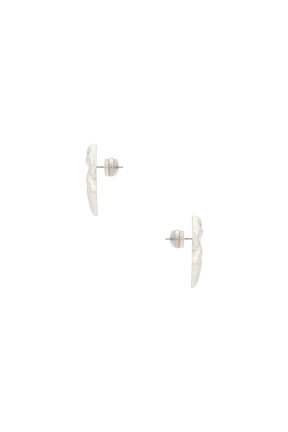 view 2 of 2 PENDIENTE CHARLOTTE'S BOW in Silver