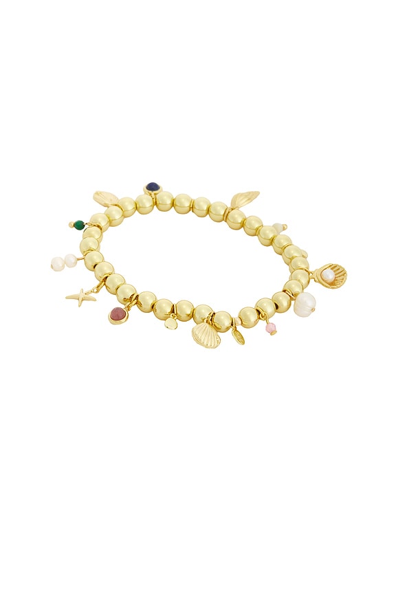 view 2 of 2 BRAZALETE STEPHANIE'S CHARMS GOLD in Gold
