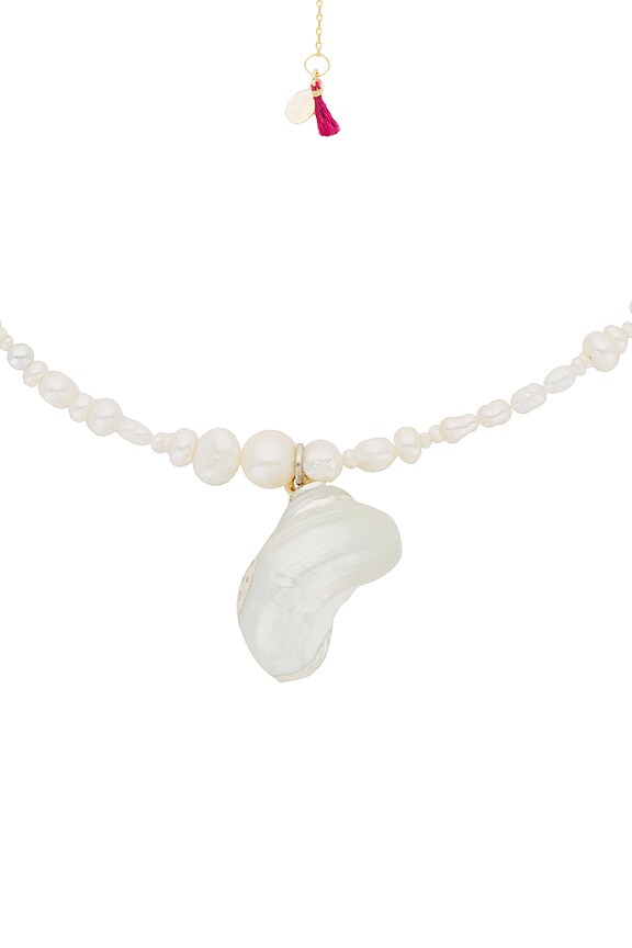 view 2 of 2 ОЖЕРЕЛЬЕ BEATRIZ in Ivory