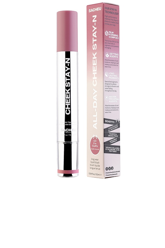 view 2 of 6 Cheek STAY-N All Day Liquid Blush in I'm Guilty