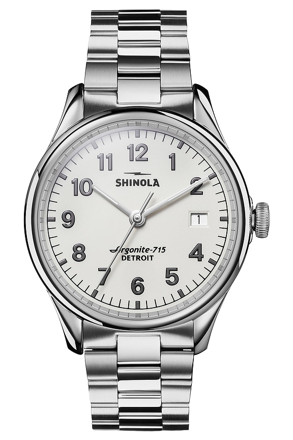 view 1 of 5 RELOJ VINTON 38MM in Alabaster