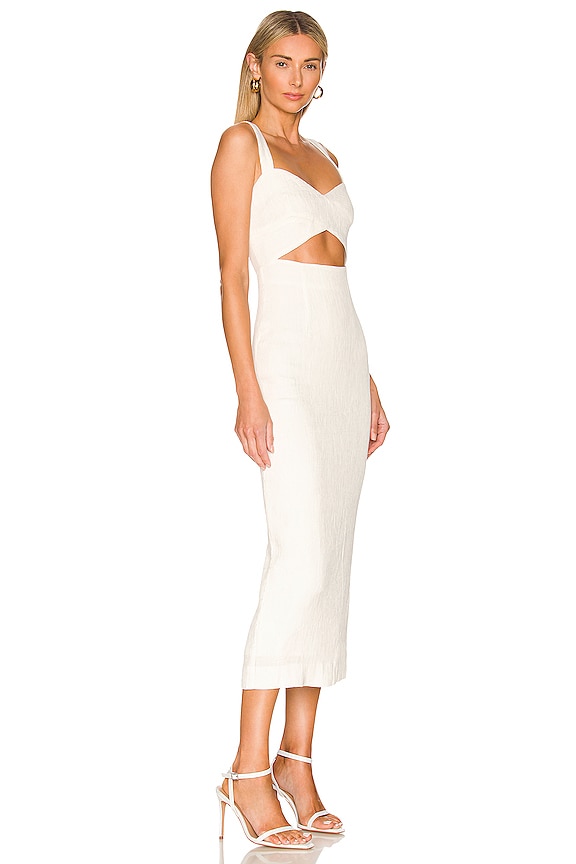 view 2 of 4 Simone Midi Dress in Ivory