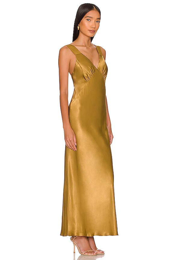 view 2 of 3 ROBE GIORGIA in Olive Oil