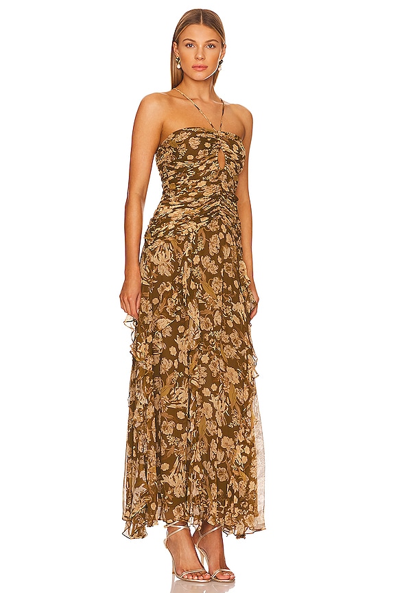 view 2 of 3 VESTIDO ROSALINE in Cumin Multi