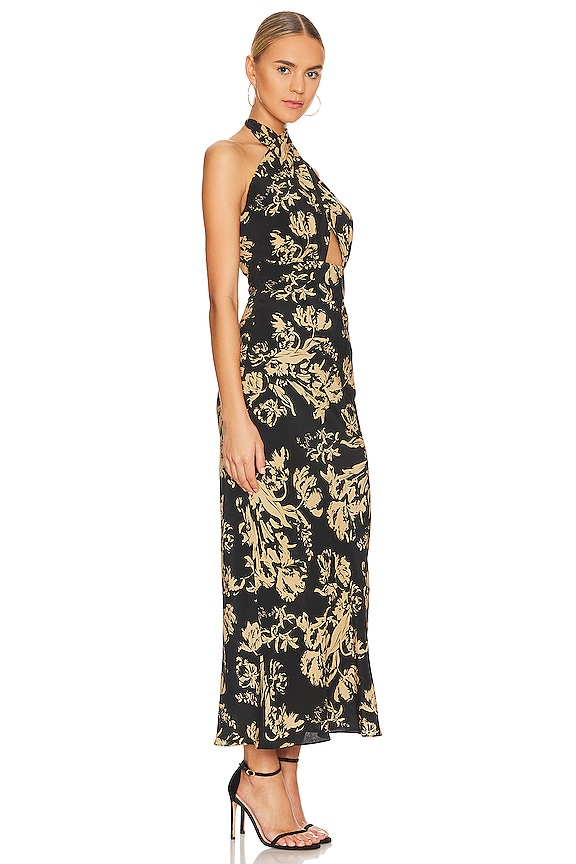 view 2 of 3 VESTIDO DAWN in Black & Sand