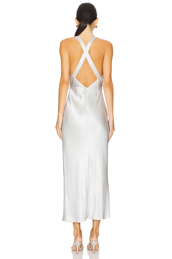 backless ruched bum dress JAZMIN Deep V Back Scrunch Formal Red / 8 USA you need this dress pair:empress-mixed-metal-twisted-bow-earrings-silver-gold Long Open Back Halter Color:Royal-Blue