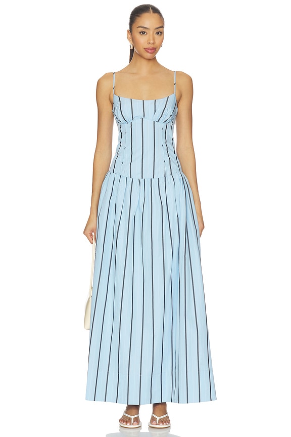 view 1 of 3 VESTIDO SAXON in Bather Stripe
