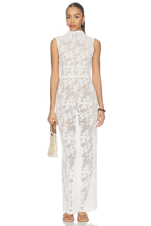 view 1 of 3 ROBE BINX in White