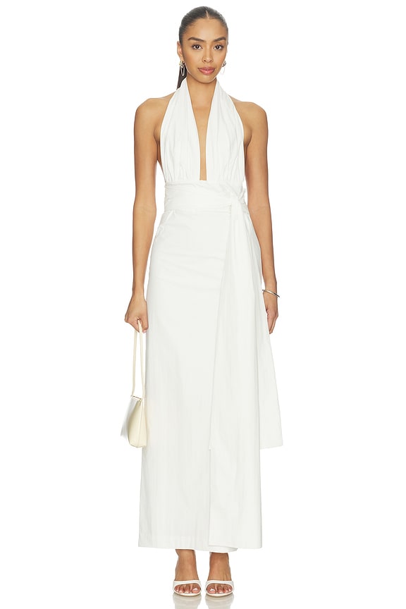 view 1 of 3 ROBE MAXI CAMPBELL in Ivory
