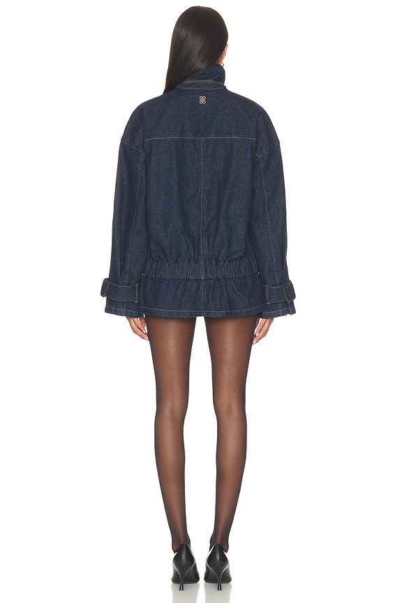 Rita Oversized Funnel Neck Jacket
