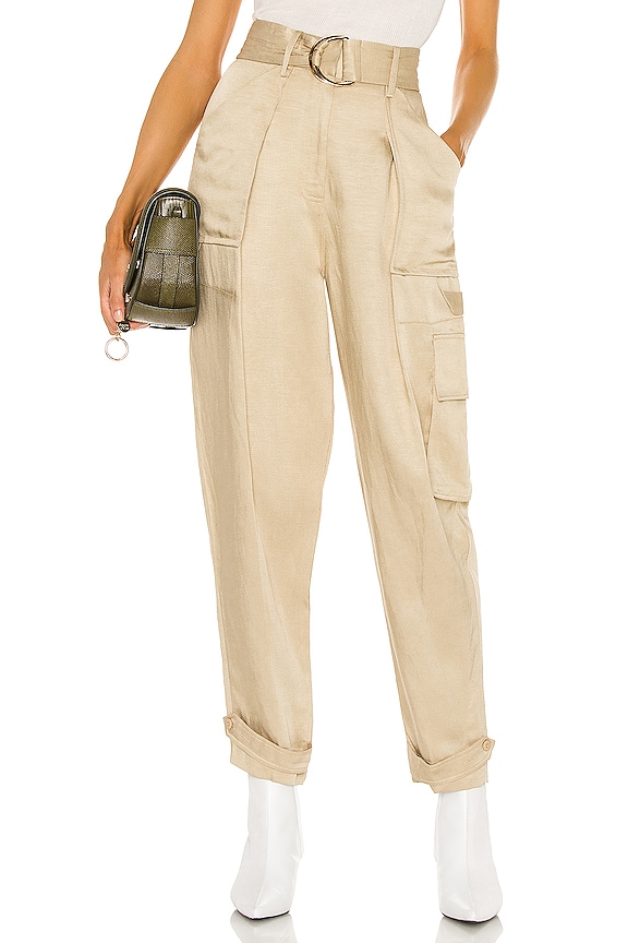 Shona Joy Marie Cargo Pant in Pistachio | REVOLVE