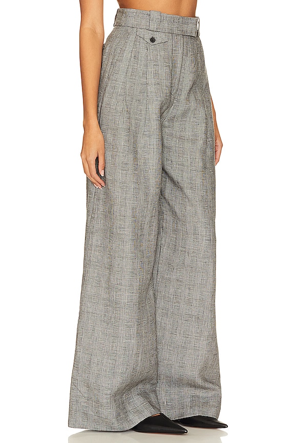 view 2 of 5 Birilla Tailored Wide Leg Pant in Ash