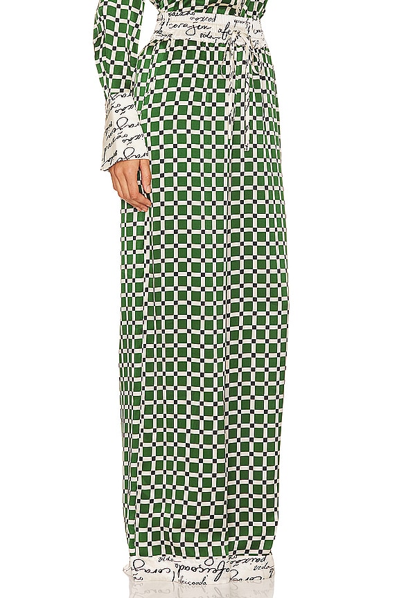 view 2 of 4 KAHLO リラックスパンツ in Fern & Multi